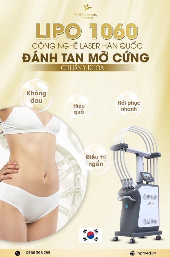 Máy Giảm Béo Diode Laser 1060 Lipo Cao Câp Hàn Quốc