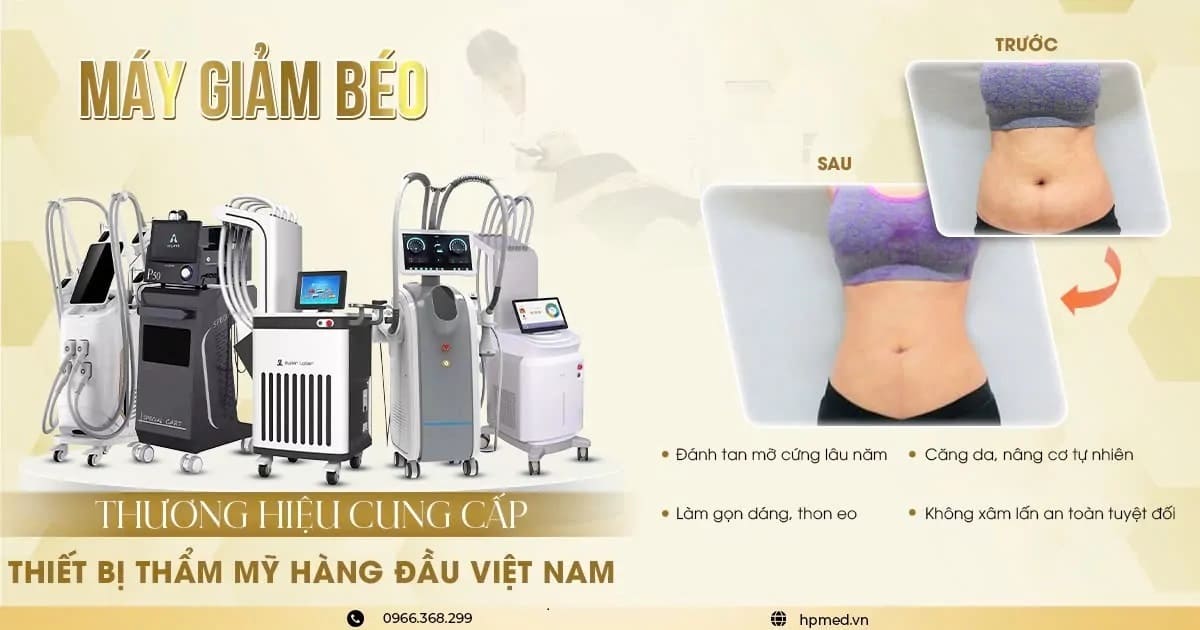 Máy Giảm Béo Spa Công Nghệ Cao HPmed