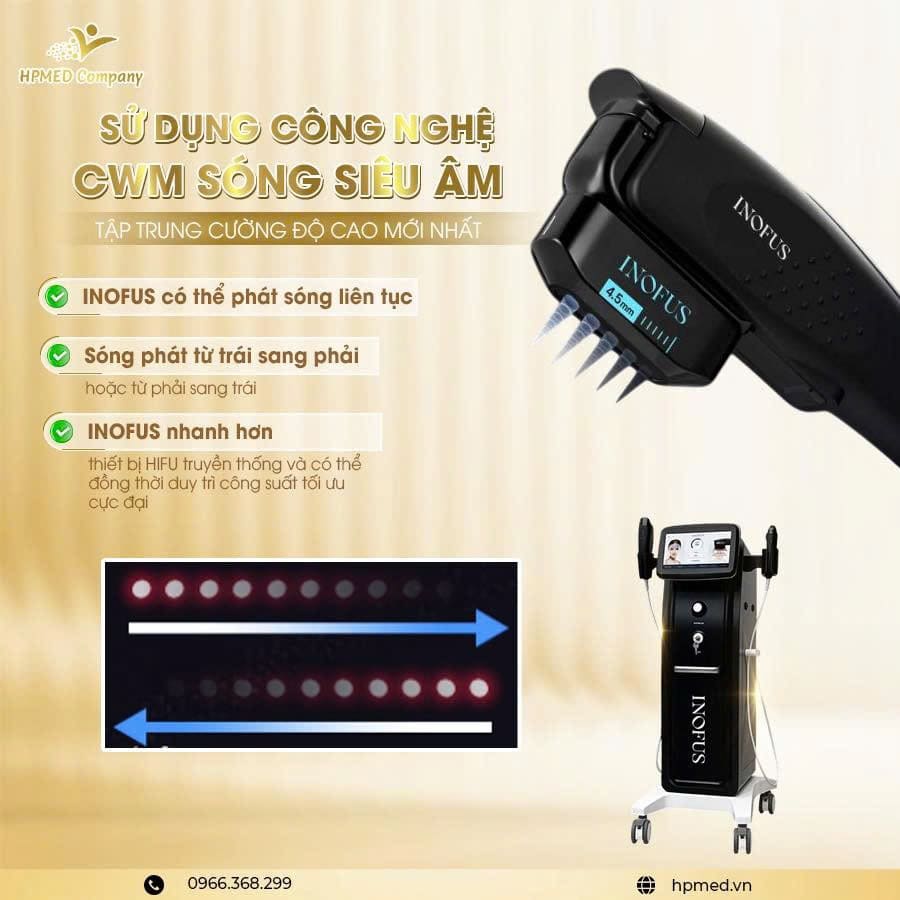 Máy HIFU Nâng Cơ Inofus Cao Cấp Hàn Quốc