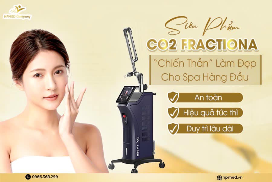 Máy Laser Co2 Fractional Harmoni RF