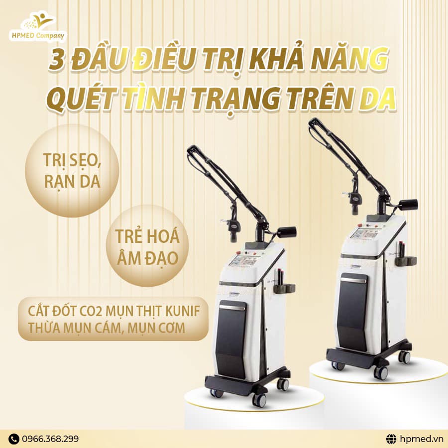 Máy Laser Co2 Fractional Pentagon Hàn Quốc