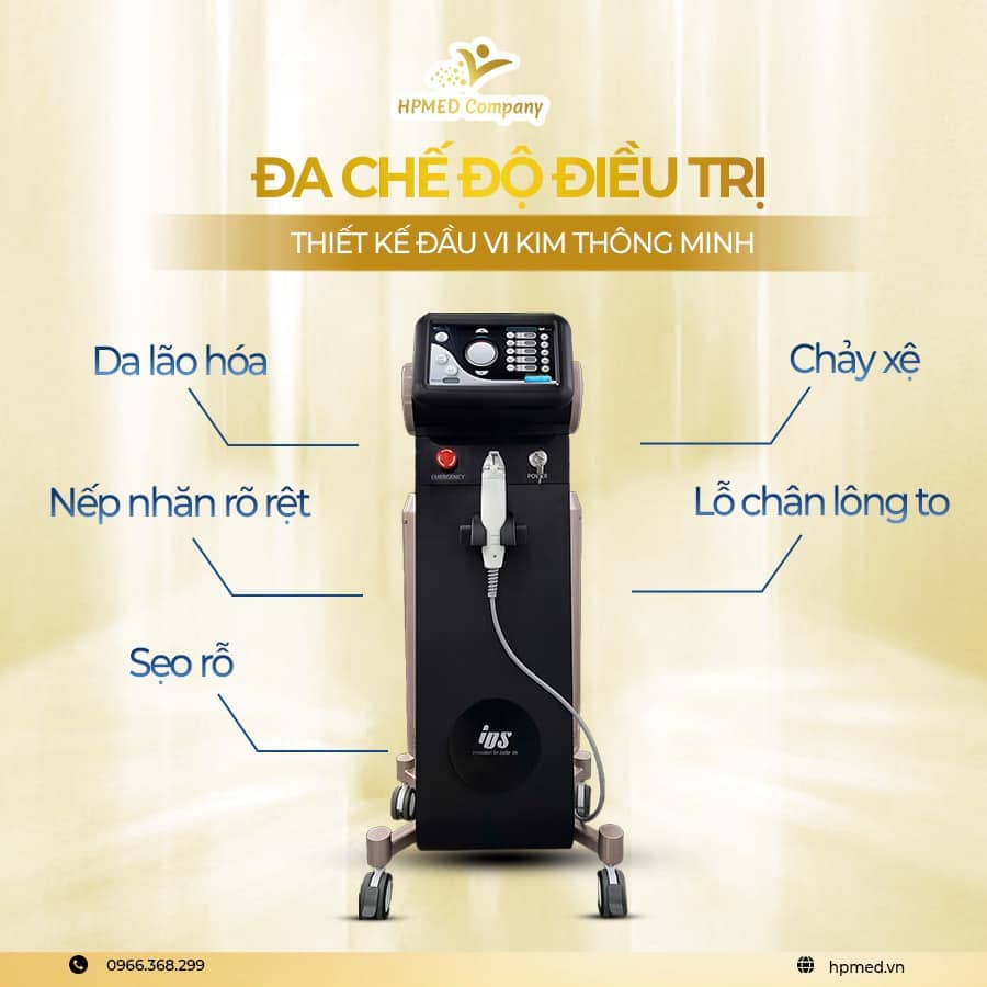 Máy Rf Vi Điêm Pinacle IDS Hàn Quốc
