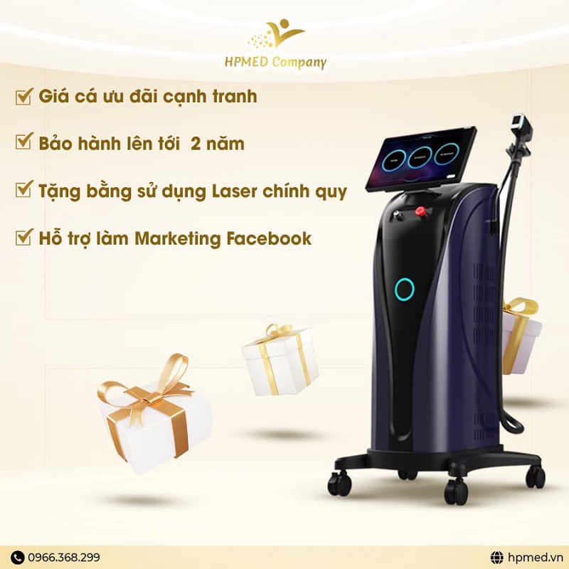 Máy Triệt lông Diode Laser Senera