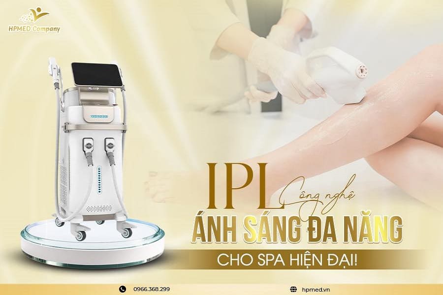 Máy Triệt Lông Spa Cao Cấp HPmed