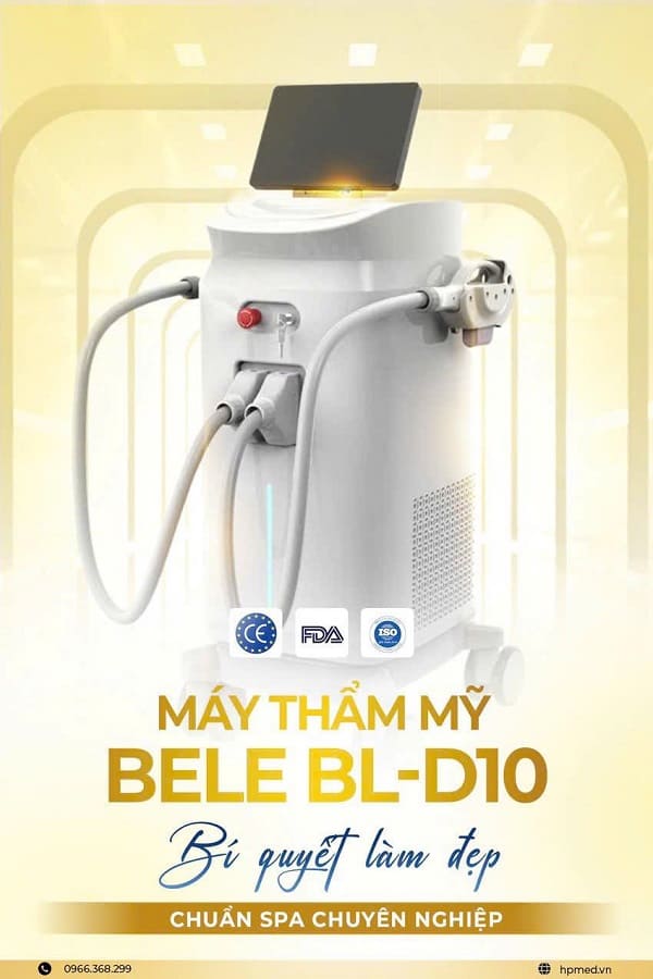 Máy Triệt Lông Spa Cao Cấp HPmed