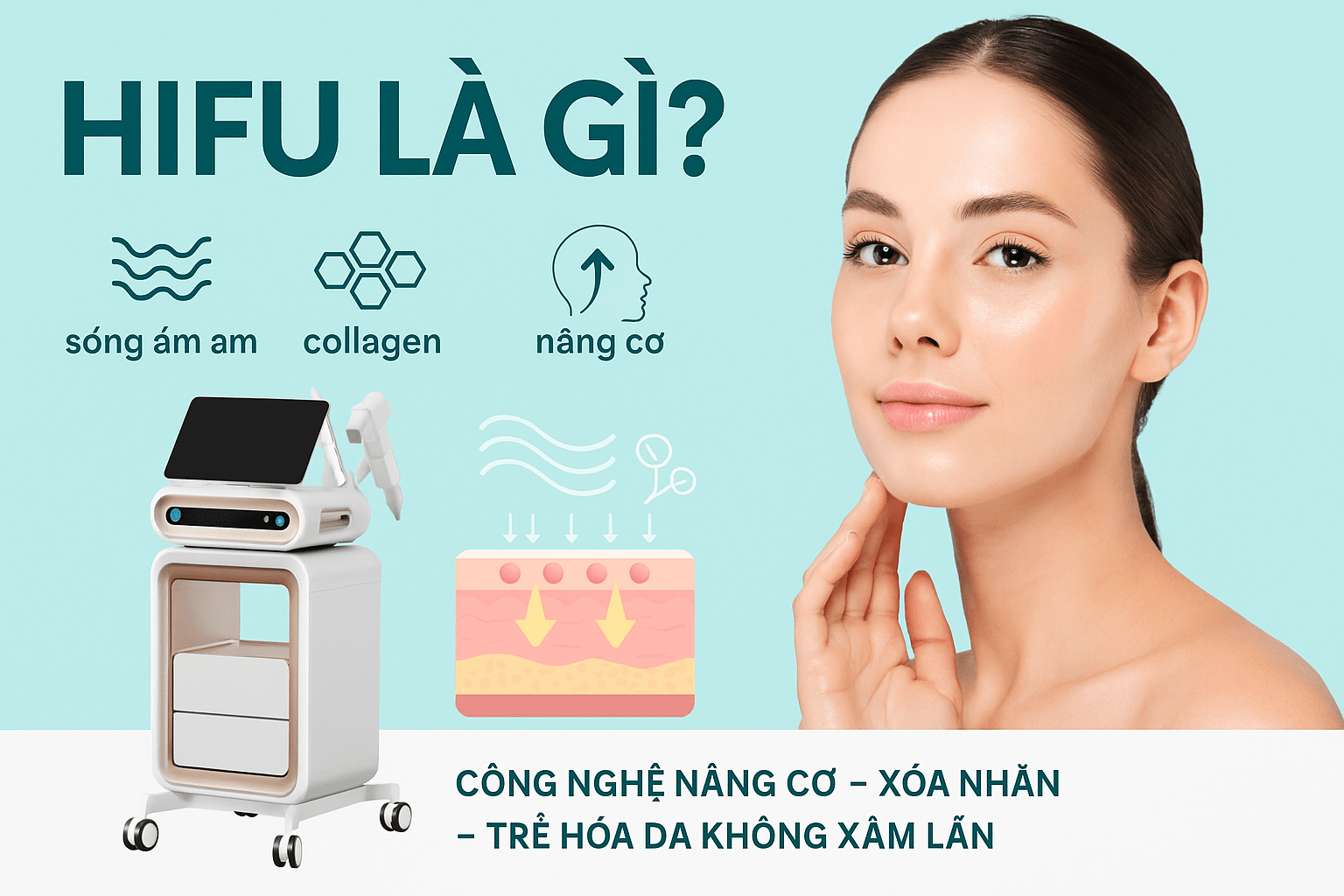 HIFU Là Gì? Công Nghệ Nâng Cơ Trẻ Hóa Da Hiện Đại 1 hifu là gì