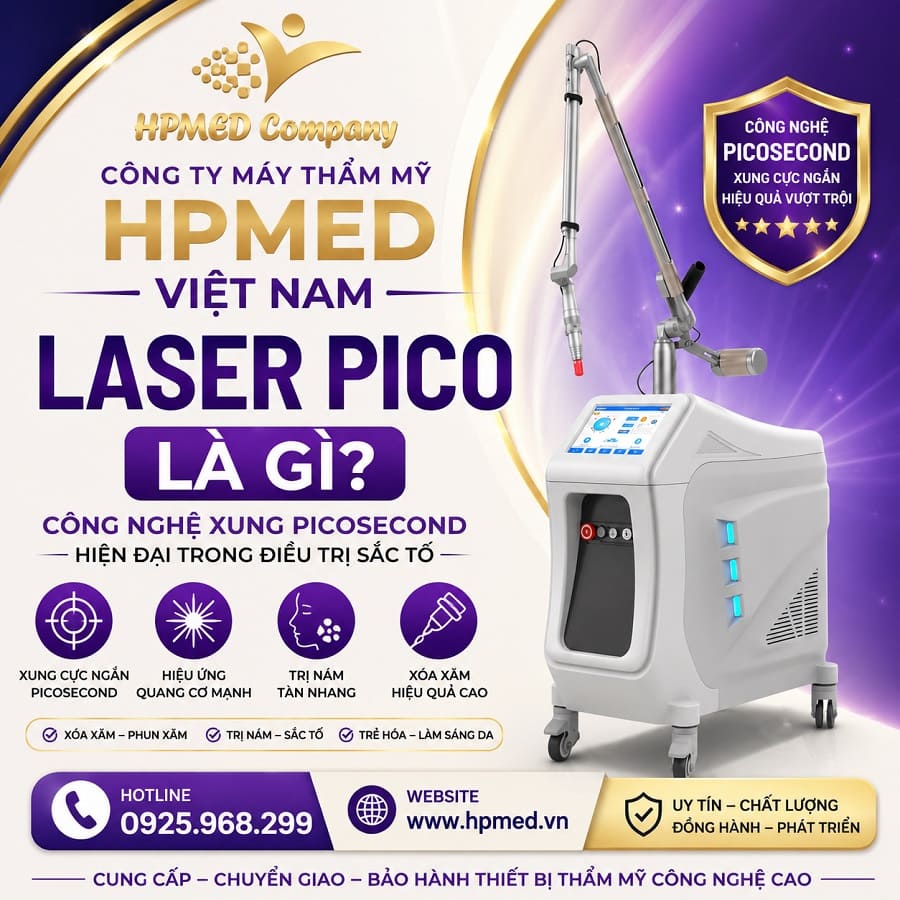 Laser Pico là gì - Giải thích công nghệ laser picosecond xóa xăm trị nám không sẹo tại HPMED