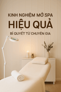 KINH NGHIỆM MỞ SPA HIỆU QUẢ