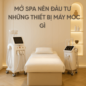 MỞ SPA NÊN ĐẦU TƯ NHỮNG THIẾT BỊ MÁY MÓC GÌ