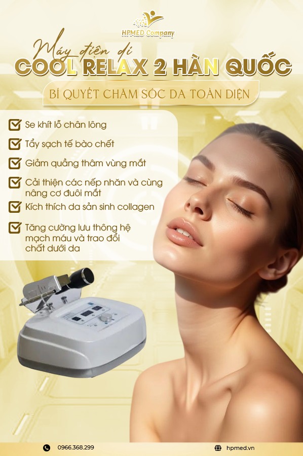 Máy Điện Di Cool Relax 2 – Hàn Quốc