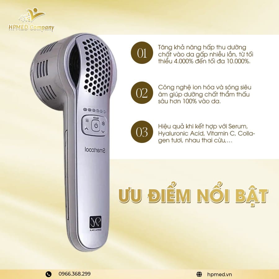 Máy Điện Di Smart Cool Hàn Quốc