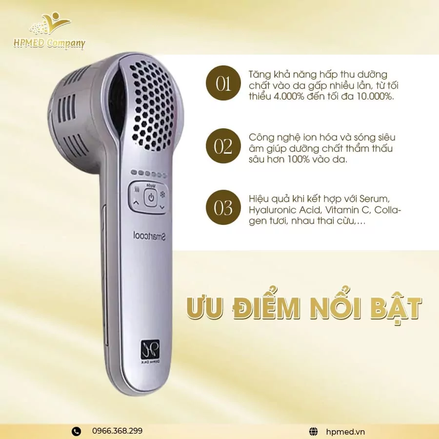 Máy Điện Di Smart Cool Hàn Quốc