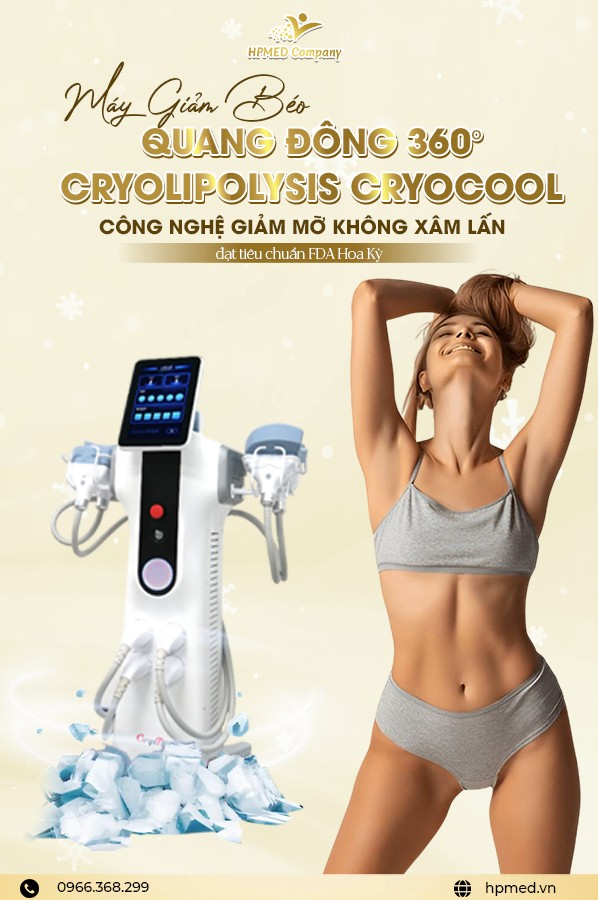 Máy Giảm Béo Quang Đông 360 Cryolipolysis 💎 Giải Pháp Làm Gọn Vóc Dáng An Toàn Cho Spa Hiện Đại