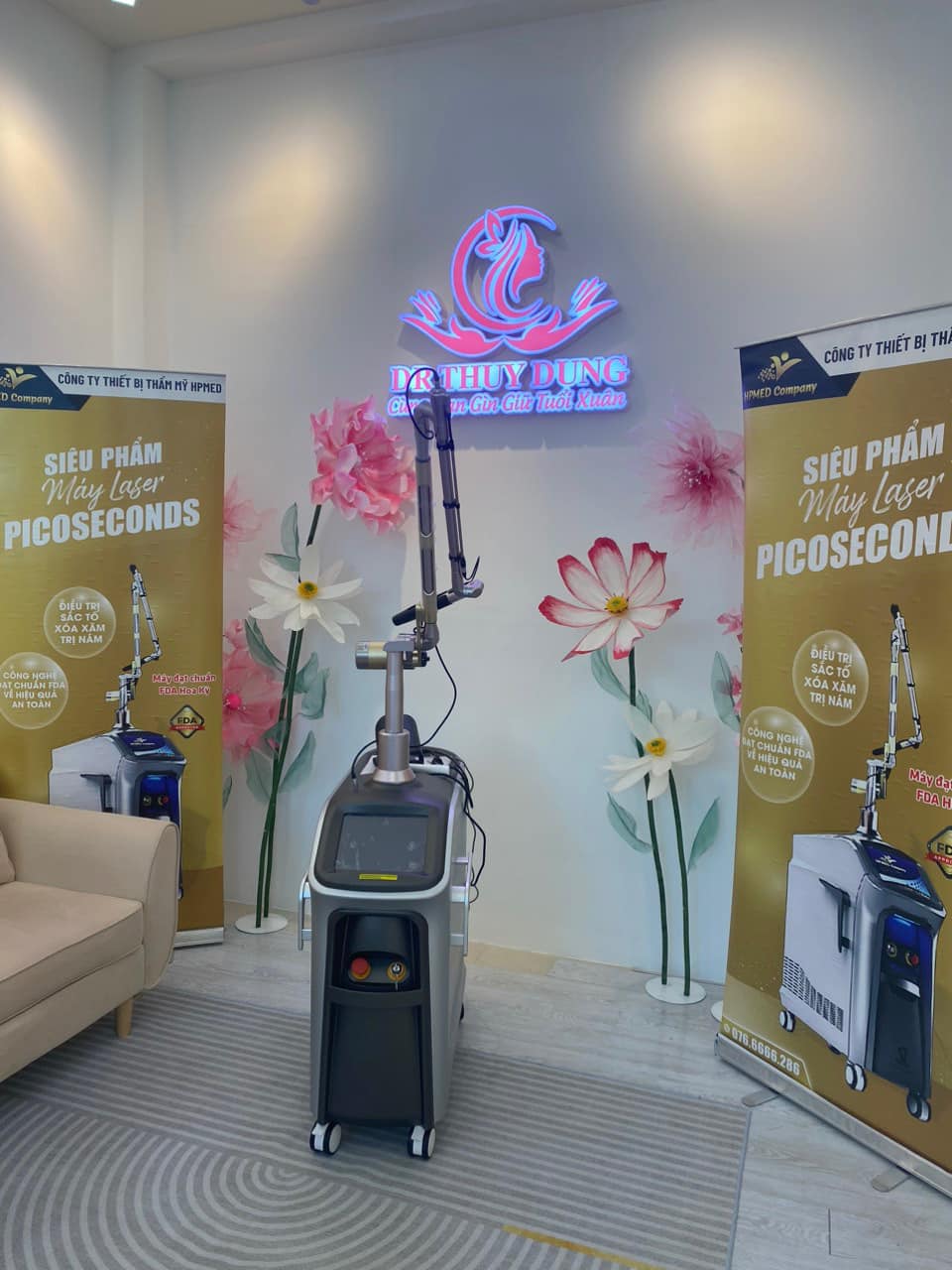 Máy Laser ND YAG Q-Switch SL-NY 602 Xóa Xăm Trị Nám