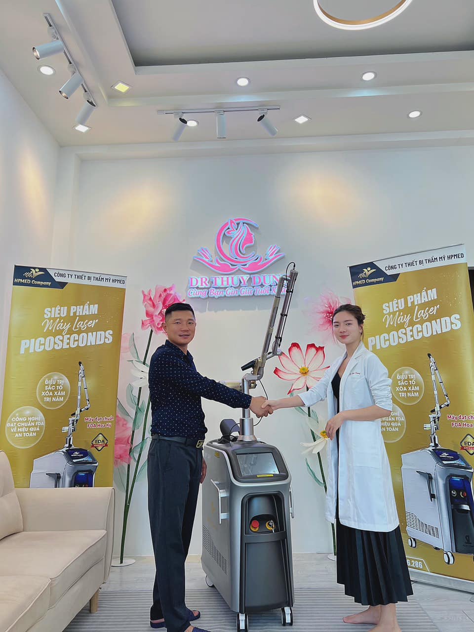 Máy Laser ND YAG Q-Switch SL-NY 602 Xóa Xăm Trị Nám