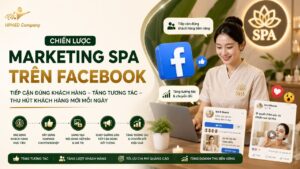 Sơ đồ tư duy chiến lược marketing spa trên facebook tối ưu chi phí quảng cáo tại HPMED