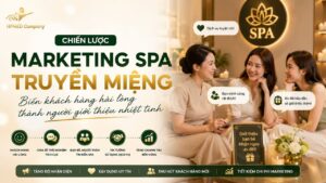 Sơ đồ tư duy chiến lược marketing spa truyền miệng tối ưu tỷ lệ giới thiệu khách hàng mới