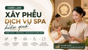 Sơ đồ tư vấn chiến lược xây phễu dịch vụ spa hiệu quả tối ưu doanh thu năm 2026