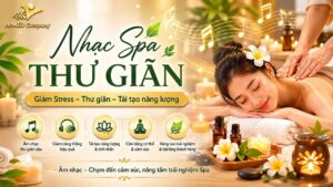 nhạc spa thư giãn kích hoạt sóng não ngủ ngon tại HPMED