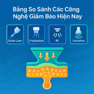 Bảng So Sánh Các Công Nghệ Giảm Béo Hiện Nay