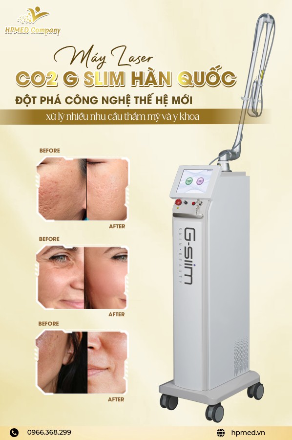 Máy Laser CO2 G Slim Hàn Quốc ⭐ Ultra Pulse 30W – Laser Phẫu Thuật & Da Liễu Chính Xác Cao