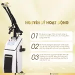 Máy Laser CO2 Fractional Pentagon GRAND Bóng Hợp Kim RF ⭐ Chuẩn Trị Sẹo & Tái Tạo Da Chuyên Sâu Hàn Quốc