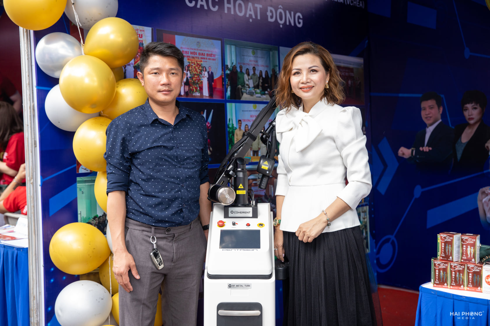 Ceo Mai Đình Hậu - Đại Diện HPmed - Tham Dự Sự Kiện SV Starup Khởi Nghiệp Nghàn Làm Đẹp Cho Học Sinh Sinh Viên Do Bộ Giáo Dục Tổ Chức - 11