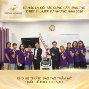 HPmed hợp tác đào tạo laser cho học viên tại Hệ thống đào tại thẩm mỹ quốc tế Poly K-beauty trường cao đẳng FPT - 01