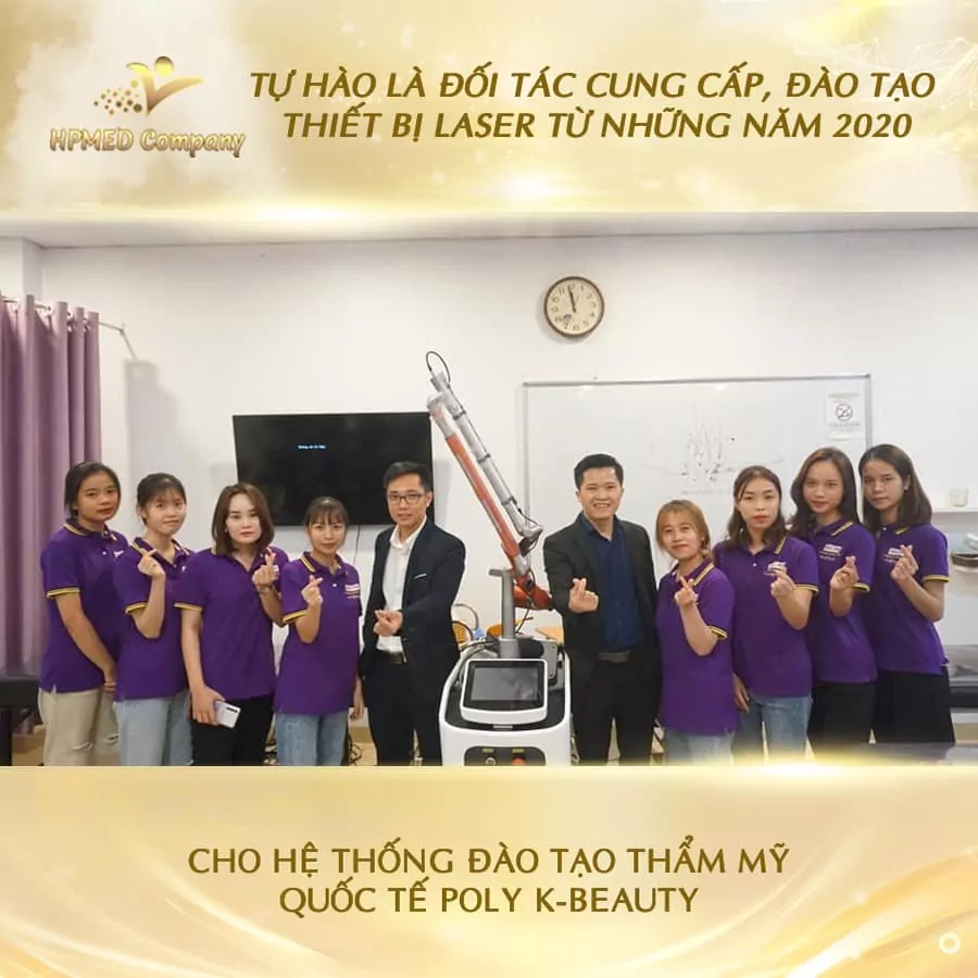 Sự Kiện HPMED Hợp Tác Đào Tạo Laser Cho Học Viên Tại Poly K-Beauty – Trường Cao Đẳng FPT 1 HPMED đào tạo kiến thức laser cho học viên Poly K-Beauty Trường Cao Đẳng FPT