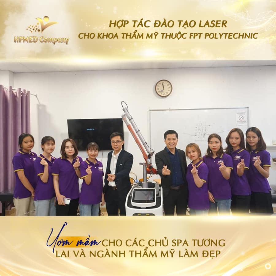 Sự Kiện HPMED Hợp Tác Đào Tạo Laser Cho Học Viên Tại Poly K-Beauty – Trường Cao Đẳng FPT 🌸 2 HPmed hợp tác đào tạo laser cho học viên tại Hệ thống đào tại thẩm mỹ quốc tế Poly K-beauty trường cao đẳng FPT - 02