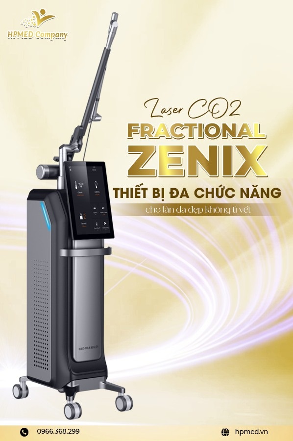 Máy Laser Co2 Fractional ZENIX GL068 - Đạt Chuẩn FDA Hoa Kỳ