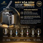 Máy xóa xăm Laser Picoseconds GL019 Premium tích hợp công nghệ máy laser pico và máy laser yag chuyên xóa hình xăm tattoo, xóa xăm lông mày không sẹo