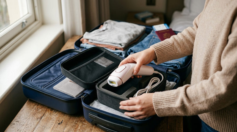 Cách đóng gói máy triệt lông an toàn khi di chuyển