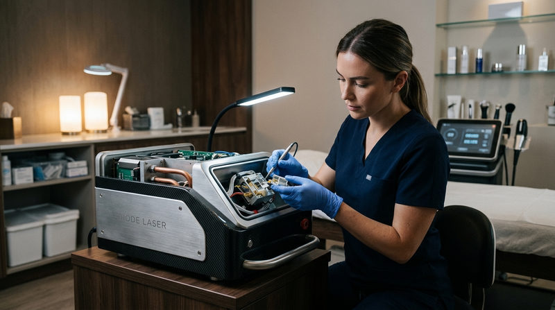 Thay xung máy triệt lông bao nhiêu tiền? Bảng giá tham khảo 2026