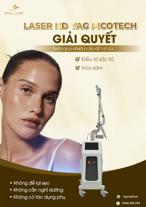 Máy Laser Picotech Premium – Hệ Laser 3 Trong 1 Cho Xóa Xăm, Sắc Tố, Mạch Máu Và Trẻ Hóa Da