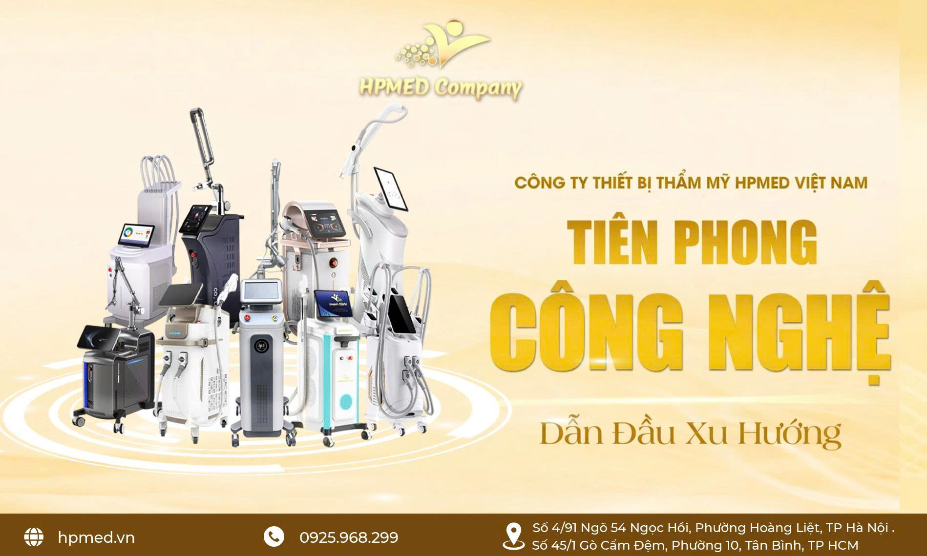 HPMED VIỆT NAM – GIẢI PHÁP CÔNG NGHỆ THẨM MỸ TRIỆU ĐÔ