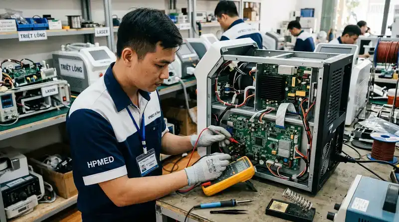Sửa máy spa Gia Lai uy tín, chuyên nghiệp – HPMED Việt Nam 1 Nhu cầu sửa máy spa Gia Lai và những thách thức thường gặp