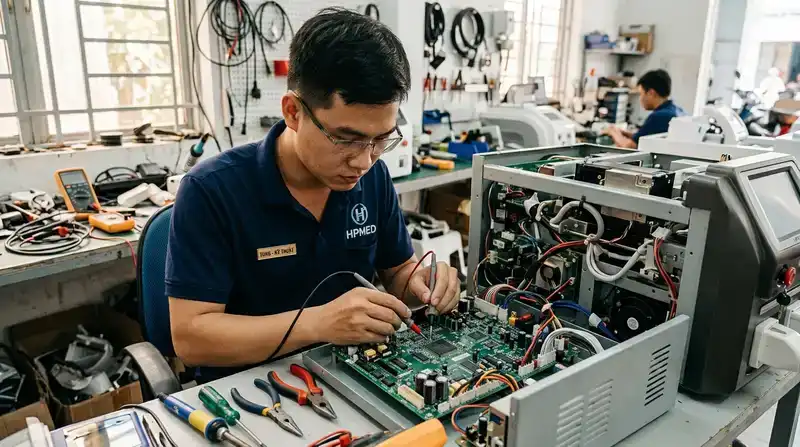 Sửa máy spa Sóc Trăng uy tín, chuyên nghiệp – HPMED 2026 1 Tại sao cần chọn đơn vị sửa máy spa chuyên nghiệp tại Sóc Trăng?