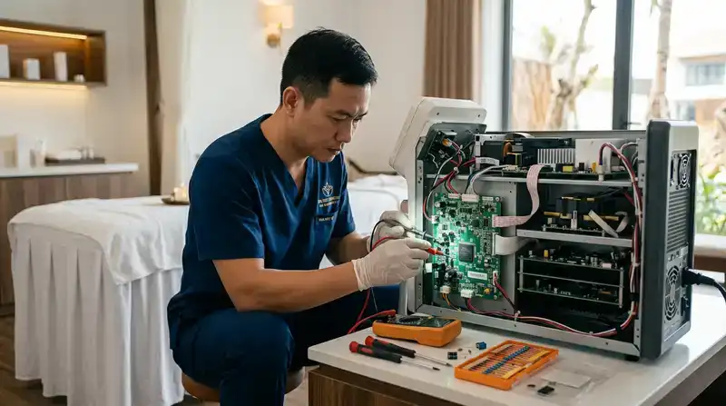 Sửa máy spa Quảng Ninh: Dịch vụ uy tín, linh kiện chính hãng 1 Tại sao cần chọn đơn vị sửa máy spa chuyên nghiệp tại Quảng Ninh?