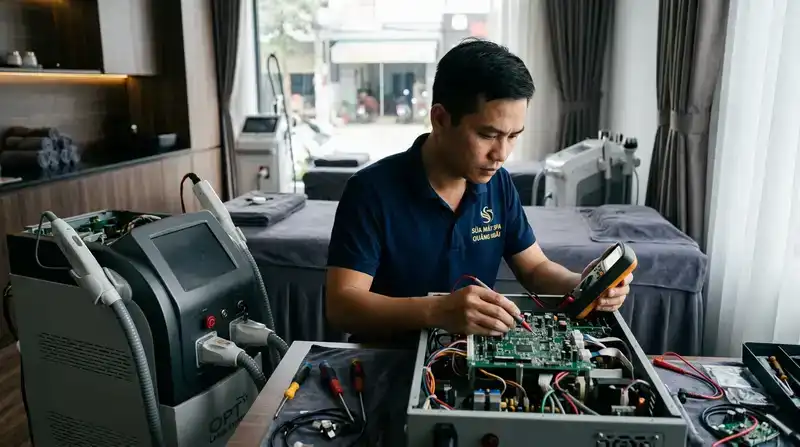Sửa Máy Spa Quảng Ngãi: Dịch Vụ Uy Tín, Kỹ Thuật Chuyên 1 Tại sao cần chọn đơn vị sửa máy spa chuyên nghiệp tại Quảng Ngãi?