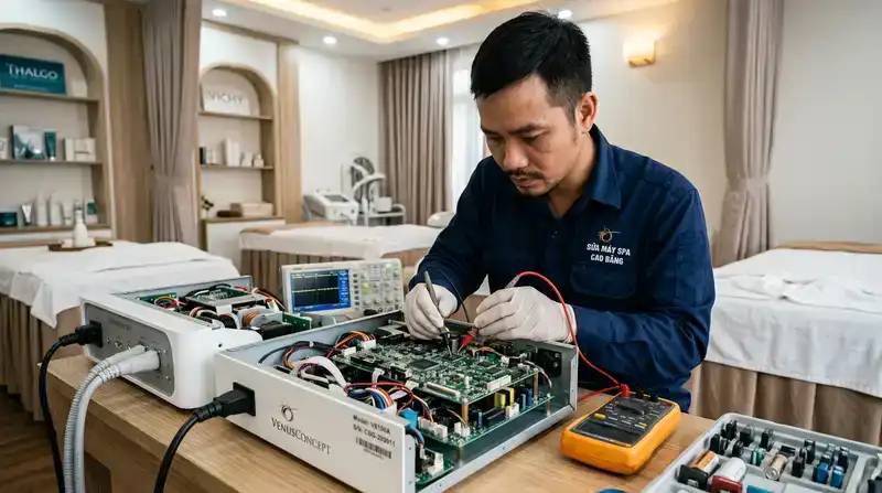 Tại sao cần chọn đơn vị sửa máy spa chuyên nghiệp tại Cao Bằng?
