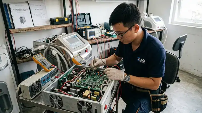 Dịch vụ sửa máy spa Kiên Giang chuyên nghiệp, uy tín 2026 1 Tại sao cần dịch vụ sửa máy spa Kiên Giang chuyên nghiệp?