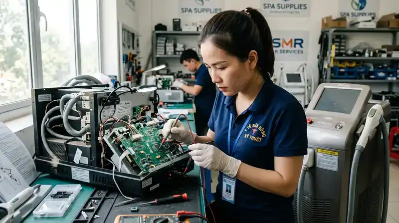 Sửa máy spa Đắk Nông: Dịch vụ uy tín, bảo hành tận tâm 2026 1 Tại sao cần tìm dịch vụ sửa máy spa Đắk Nông chuyên nghiệp?