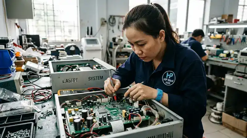 Sửa máy spa Bình Định uy tín, chuyên nghiệp | HP Med 2026 1 Tại sao máy spa tại Bình Định thường xuyên gặp sự cố?