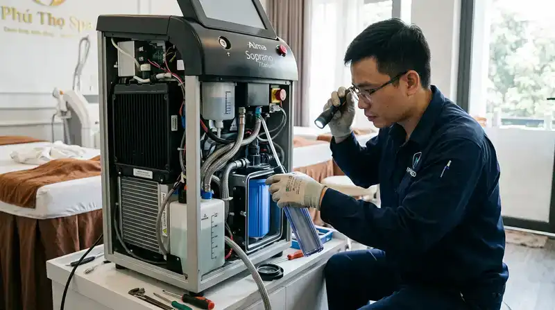 Tầm quan trọng của việc bảo trì định kỳ đối với máy spa