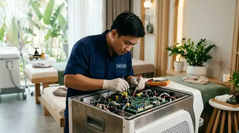 Vì sao chủ spa tại An Giang cần dịch vụ sửa máy chuyên nghiệp?