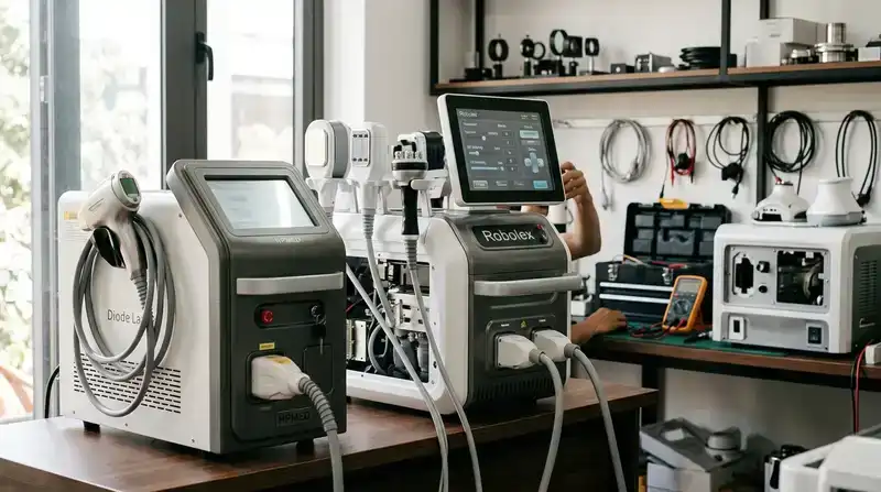 Các dòng máy spa công nghệ cao HPMED nhận sửa chữa