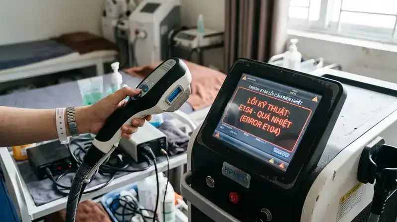 Các lỗi kỹ thuật thường gặp trên máy spa cần xử lý ngay