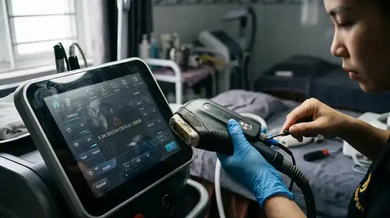 Các lỗi kỹ thuật thường gặp trên máy spa cần sửa chữa ngay