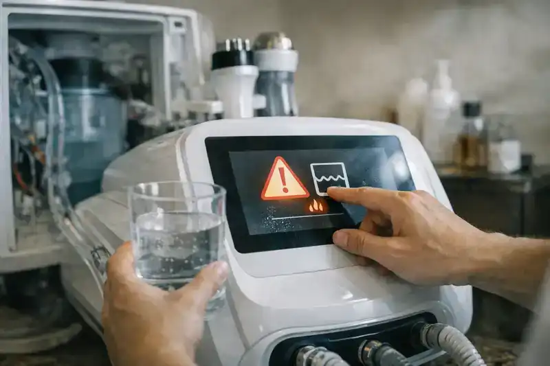 Các lỗi máy spa thường gặp: Từ IPL đến công nghệ giảm béo